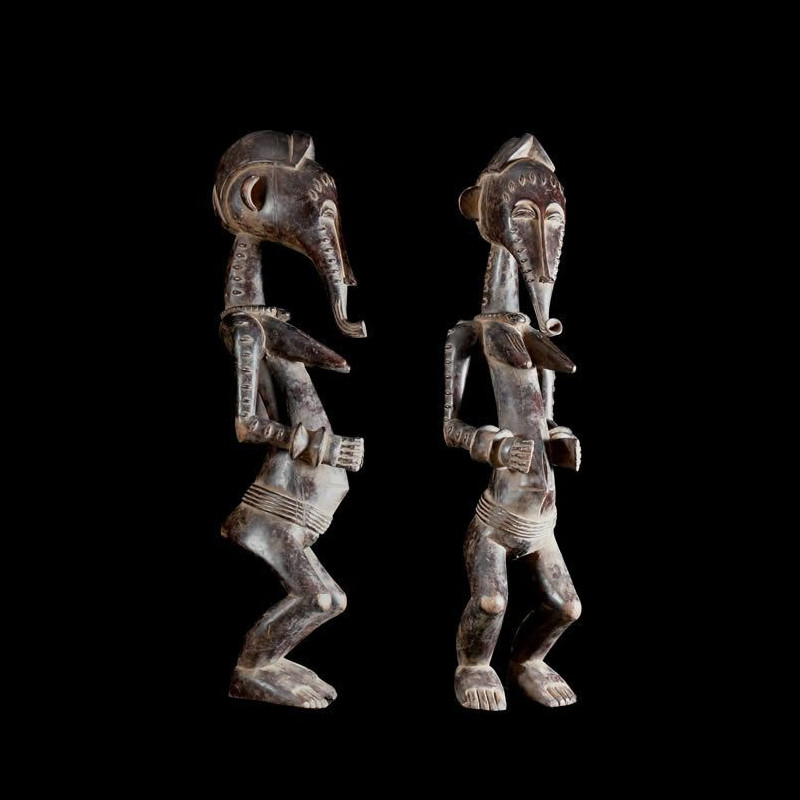 Statuette Guide Tchokoroba - Senoufo - Côte d'Ivoire