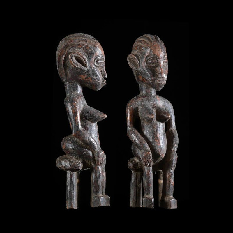 Statue Feminine Nakomse - Mossi - Burkina Faso