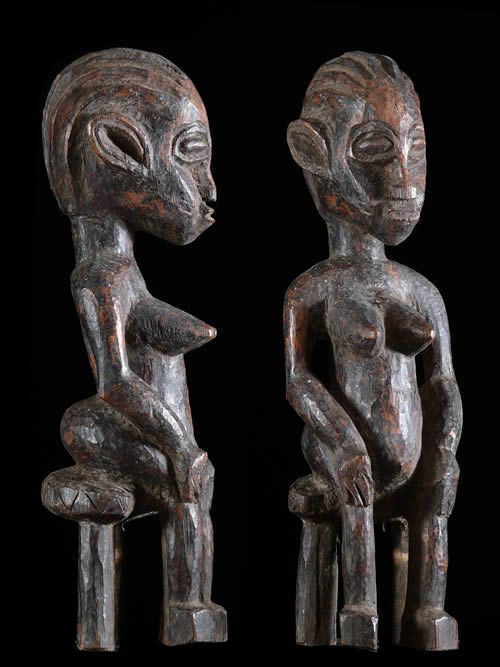 Statue Feminine Nakomse - Mossi - Burkina Faso