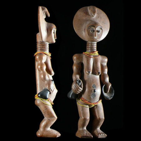 Statue de divinite - Ashanti - Côte d'Ivoire