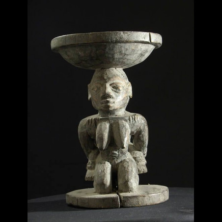 Coupe ancienne Adjere Fa - Yoruba - Benin - Statues Africaines