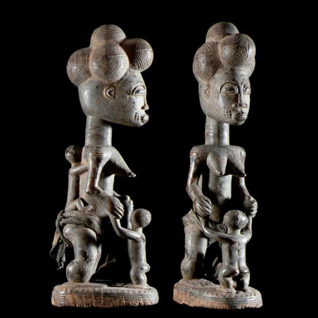 Statuette Maternite - Baoule - Côte d'Ivoire