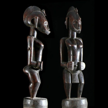 Statue Pilon Deble Poro Kulubele - Senoufo - Côte d'Ivoire
