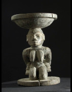Coupe ancienne Adjere Fa - Yoruba - Benin - Statues Africaines