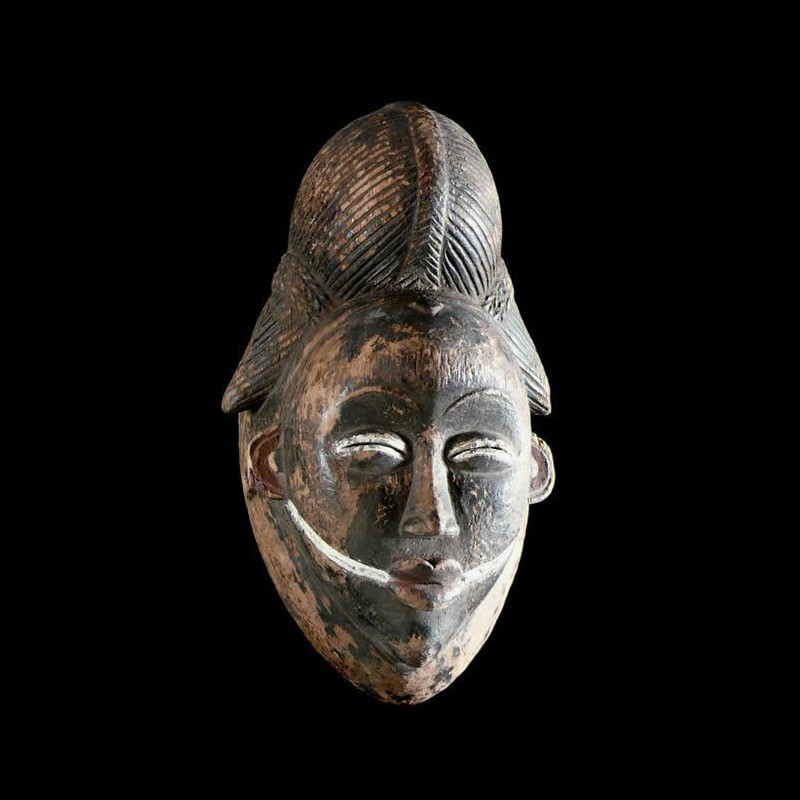 Masque noir de justice - Pounou / Tsangui - Gabon