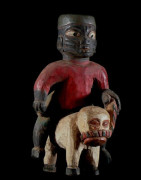 Cavalier et son cheval - Yoruba - Côte d'Ivoire
