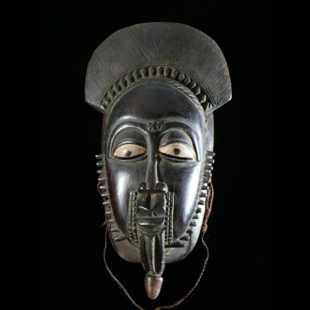 Masque de rejouissance Mblo - Baoule - Côte d'Ivoire