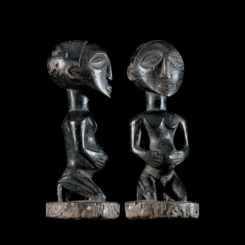 Statuette Mikisi - Luba - RDC Zaire