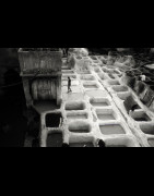 Jose Nicolas - Tirage photo numerote signe - Tanneurs