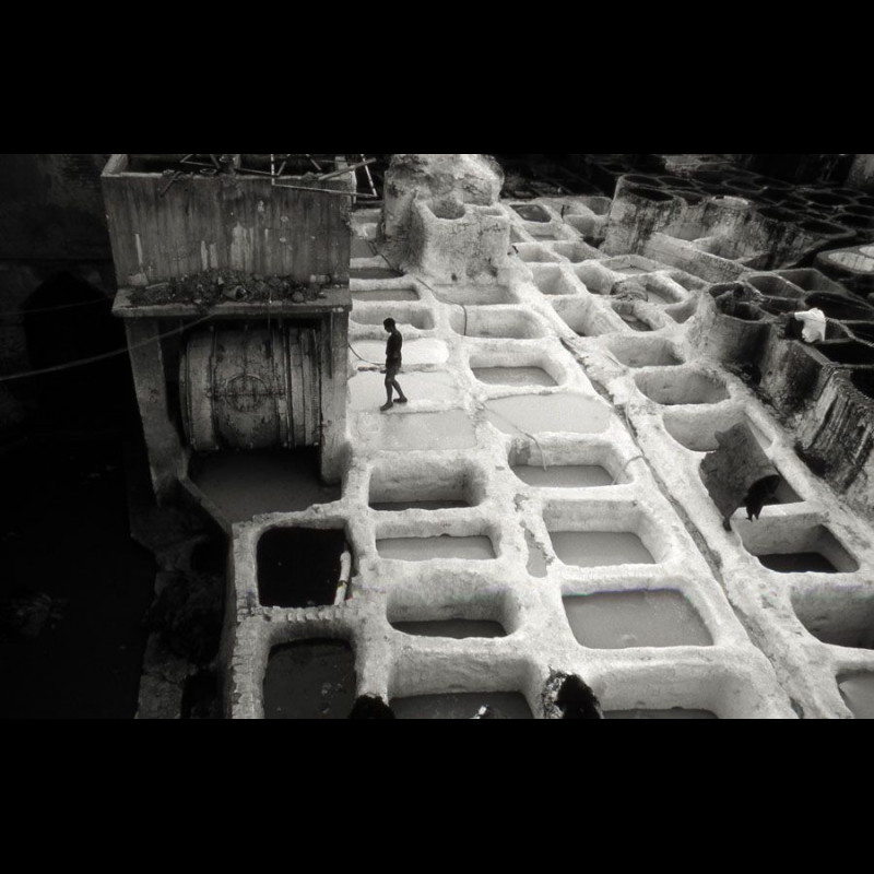 Jose Nicolas - Tirage photo numerote signe - Tanneurs