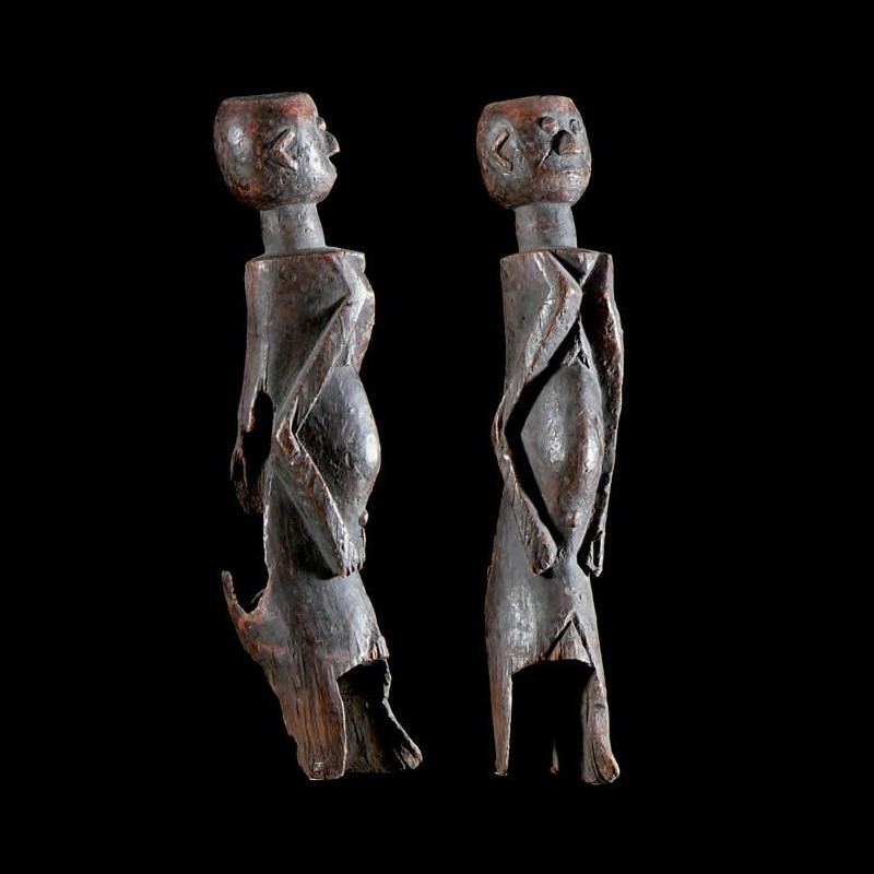 Statuette anthropomorphe - Chamba - Nigeria - Statues africaines