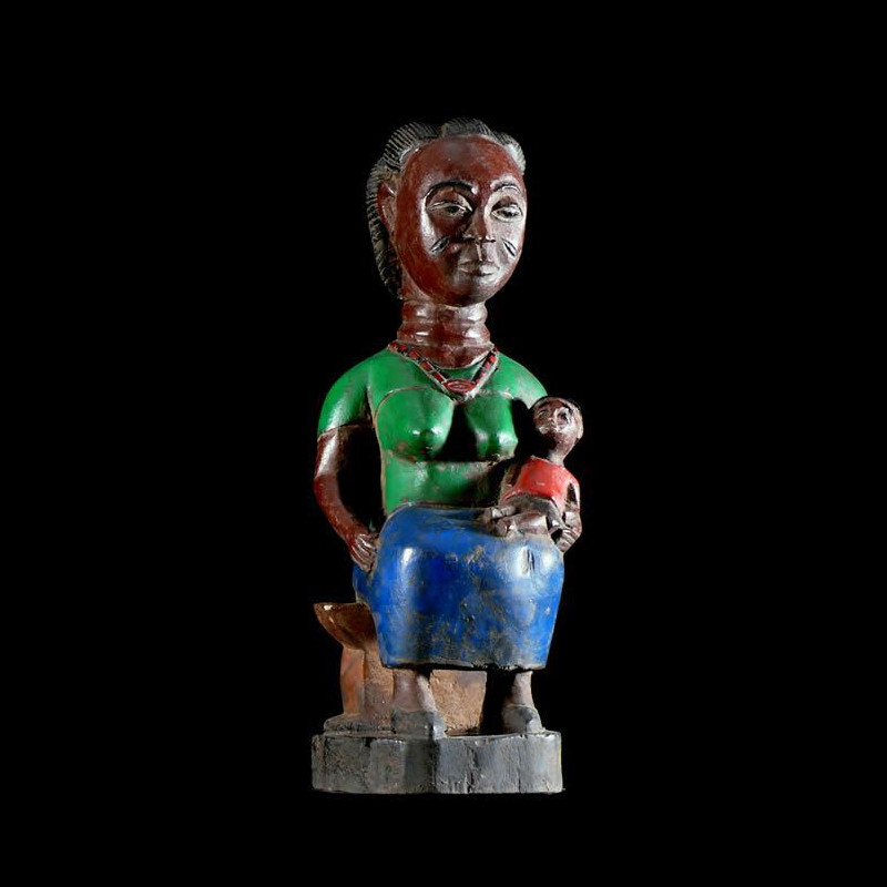 Statue Colon - Photo Africaine - Ashanti - Côte d'Ivoire