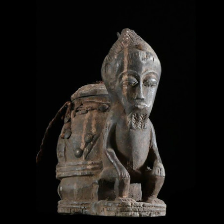 Boite oracle a souris - Baoule - Côte d'Ivoire - Oracles Africains