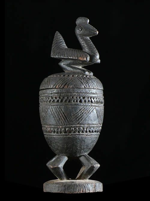 Coupe rituelle avec oiseau - Dogon - Mali