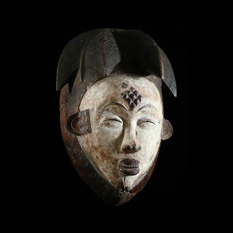 Masque Mukuyi - Punu / Pounou - Gabon