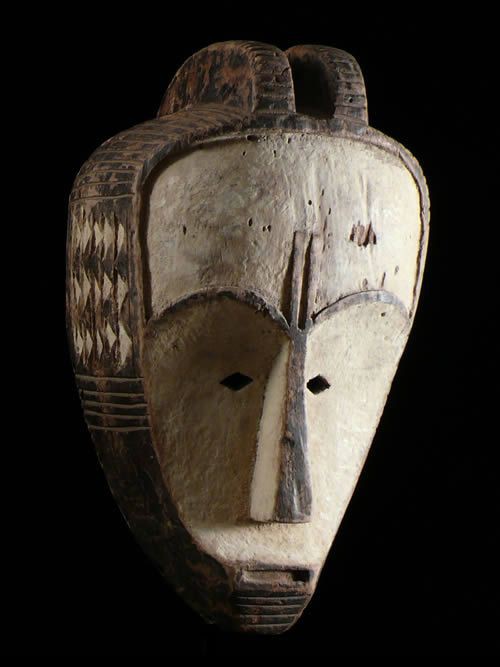 Masque Ngon Ntang - Fang - Gabon - Masques du Gabon