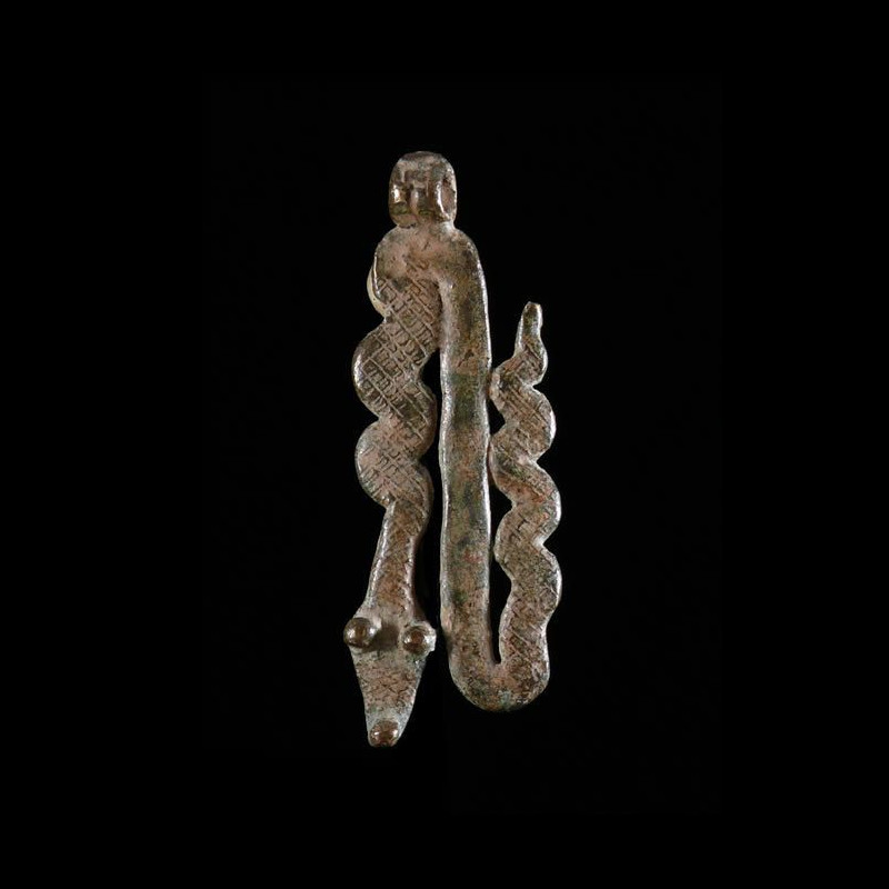 Pendentif amulette vipere - Lobi - Burkina Faso
