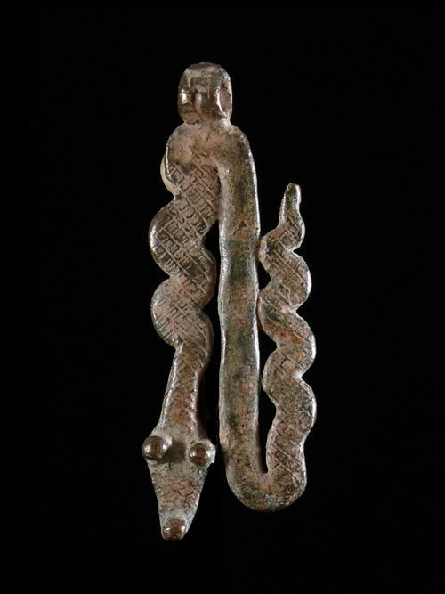 Pendentif amulette vipere - Lobi - Burkina Faso