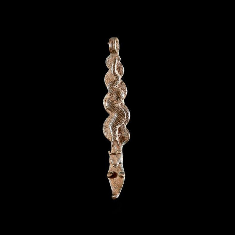 Pendentif amulette vipere - Lobi - Burkina Faso