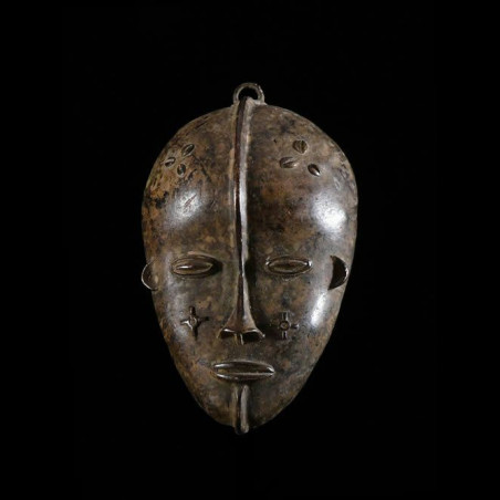 Masque en alliage de metal - Baoule - Côte d'Ivoire