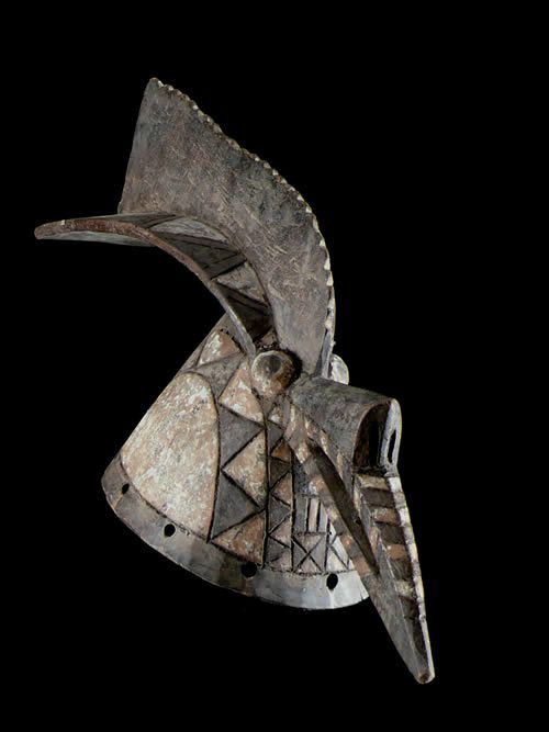 Masque Coq polychrome - Mossi / Gurunsi - Burkina Faso