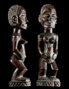 Statue cultuelle feminine - Chokwe - Angola