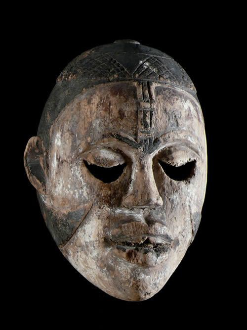Masque rituel - Kongo Yombe - RDC Zaire