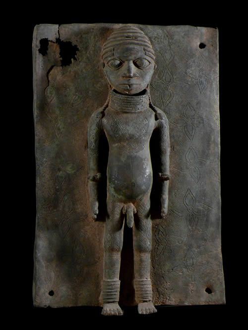 Plaque de palais - Nigeria - BIni Edo - Bronze cire perdue