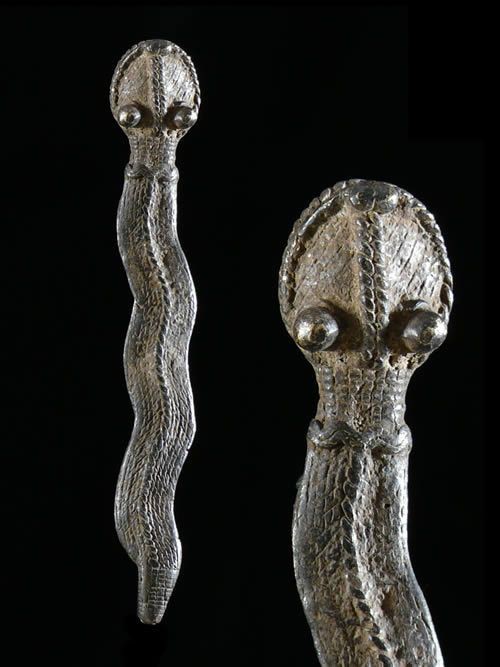 Pendentif serpents Debira - Gan - Burkina Faso
