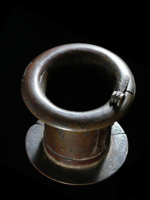 Bracelet Cylindrique en Bronze - Senoufo - Côte d'Ivoire