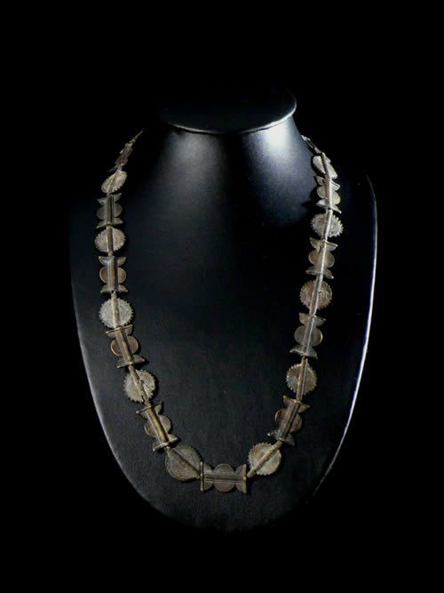 Collier en alliage de bronze - Akan ou Baoule - Côte d'Ivoire