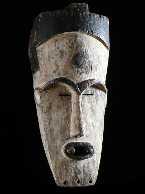 Masque facial Ngil - Fang - Gabon - Masques du Gabon