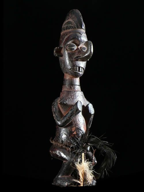 Statue Cultuelle Khosi - Pot a tabac - Yaka - RDC Zaire