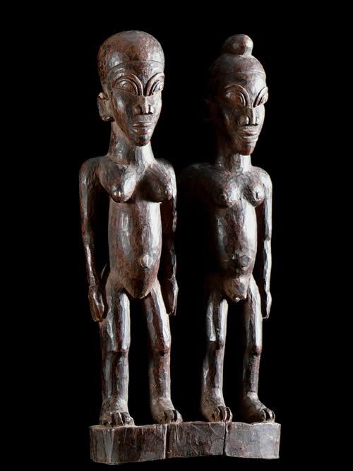 Couple ancestral - Lobi - Burkina Faso