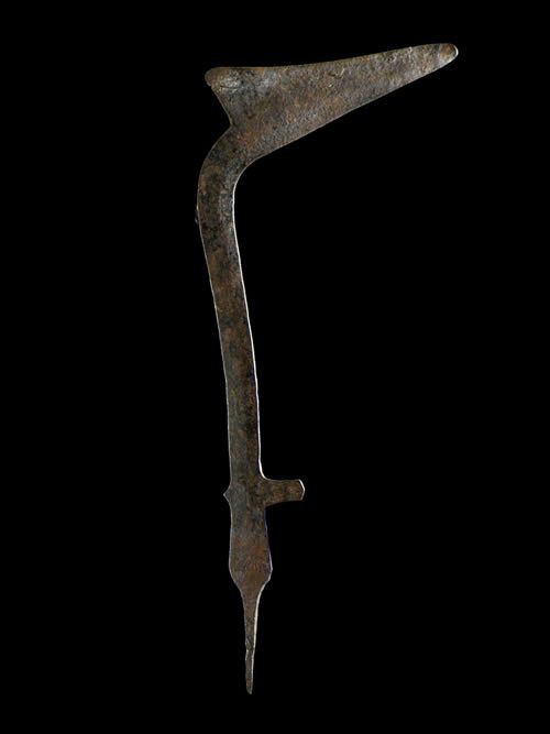 Couteau de jet ou monnaie - Banda / Langbase - RDC Zaire