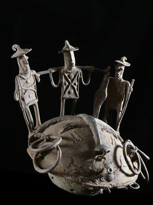 Bronze Anthopomorphe - Ashanti - Ghana