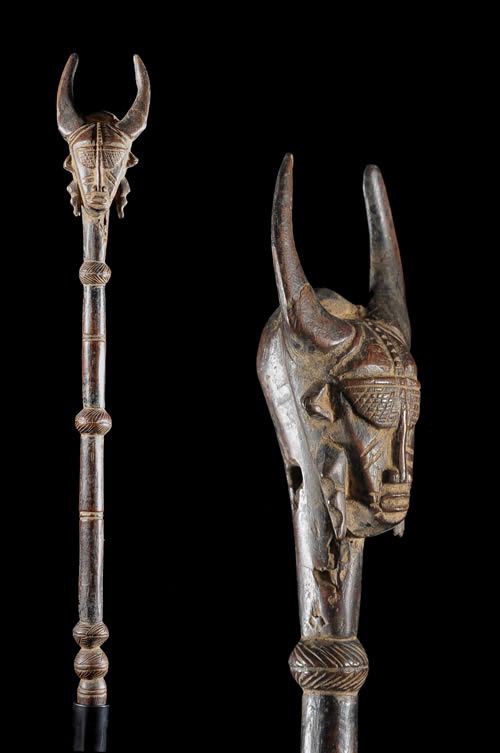 Sceptre de dignitaire - Djimini - Côte d'Ivoire - Regalia