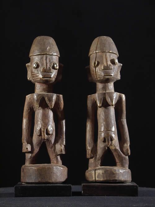 Couple de jumeaux Ibedji - Yoruba - Benin - Statues Africaines