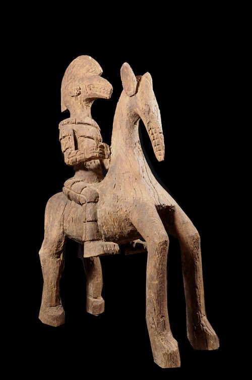 Cavalier et son cheval Koro Tominian - Bwa - Burkina / Mali