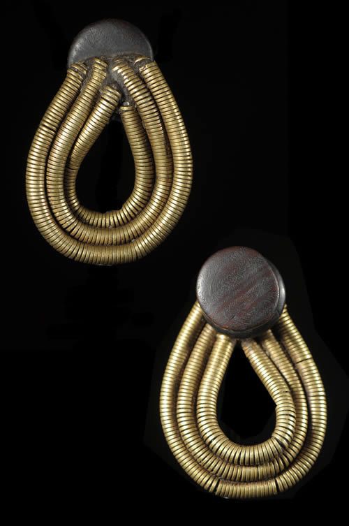 Paire de Boucles Oreilles - Pokomo - Kenya