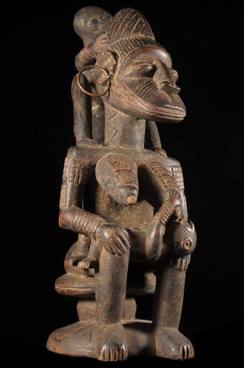 Maternite Okishi - Afo - Nigeria - Statues africaines
