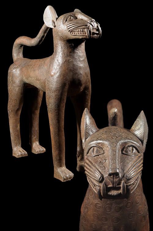 Leopard Royal - Bini Edo - Benin - Bronzes du Benin