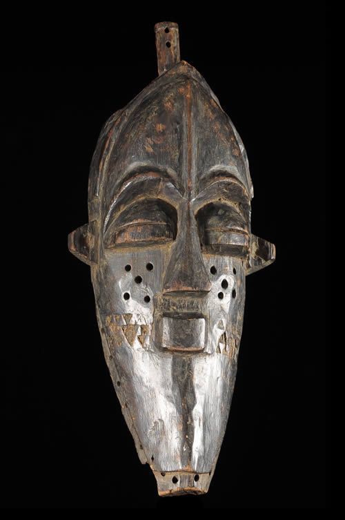 Masque Funeraire Kabongo - Kuba / Kete - RDC Zaire