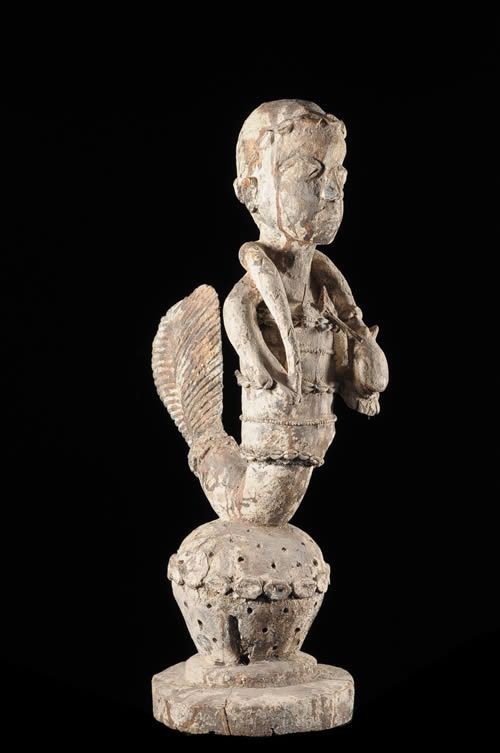 Statuette Trio Vaudou Culte Mami Wata - Ewe - Togo