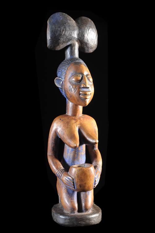 Porteuse de coupe Shango - Agere / Yoruba - Benin