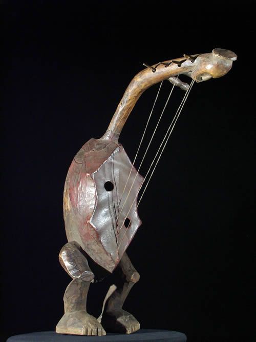 Harpe - Fang - Gabon - Instruments de musique africaine