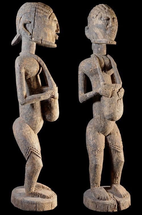 Statue figurant un Hogon - Dogon - Mali