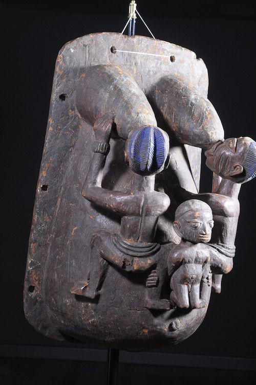 Masque ventre Gelede - Yoruba  - Nigeria / Benin