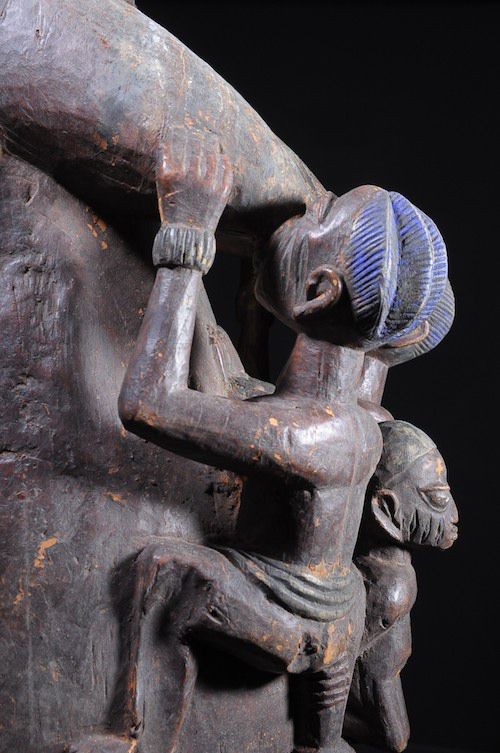 Masque ventre Gelede - Yoruba  - Nigeria / Benin