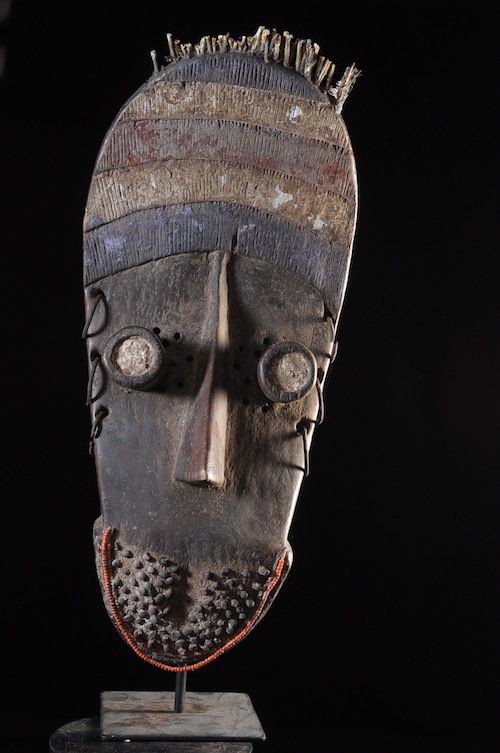 Masque facial de ceremonie - Grebo - Liberia / Côte d'Ivoire